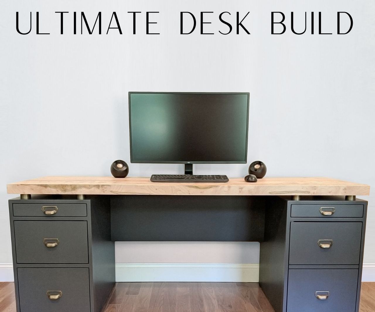 How to Build a Modern Industrial Desk