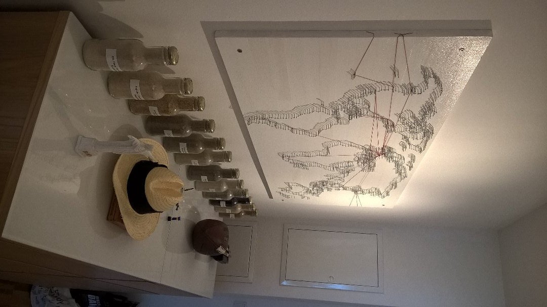 Visited Countries String Art Map
