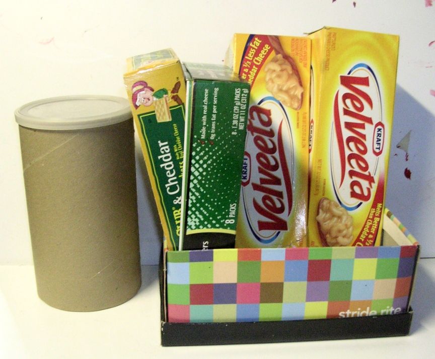 Reused Cardboard Containers