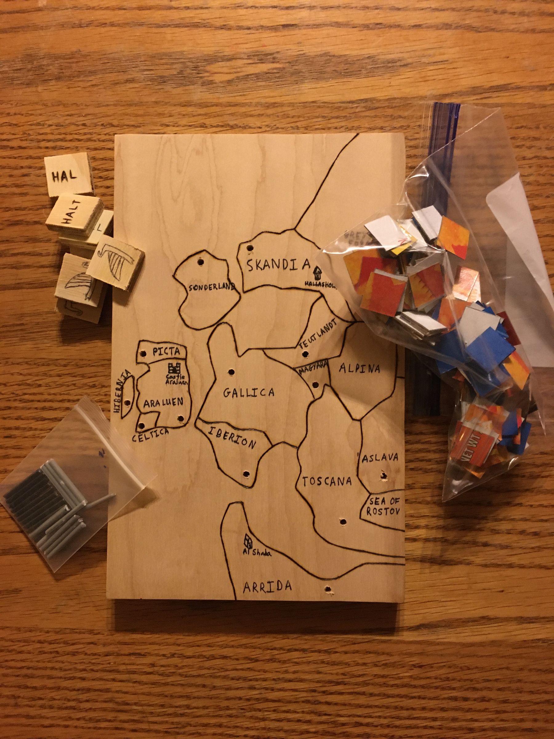Ranger's Apprentice Ultimate Board Game 5 Steps Instructables