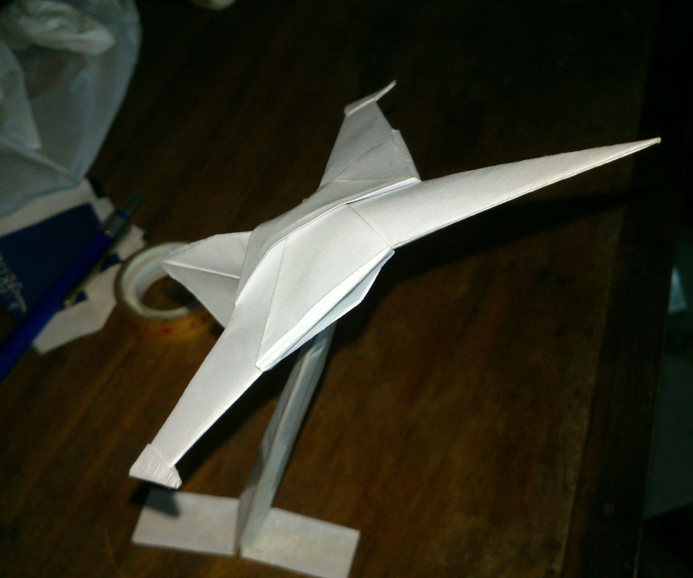 Make a Simple Paper Plane Model (Step by Step)