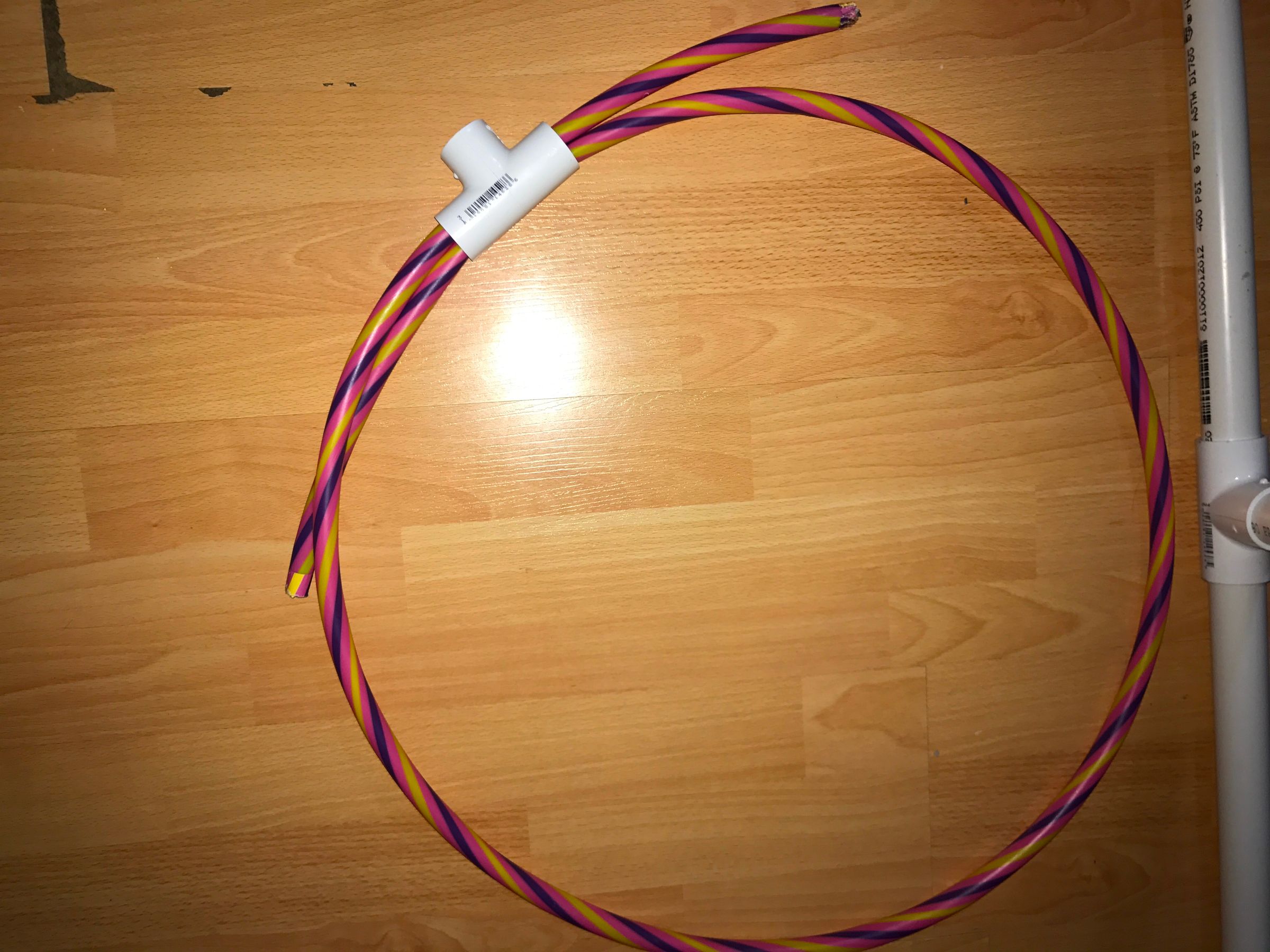 The Secret to a Better Basketball Jumper Made From PVC Pipes and Hula Hoop 7 Steps (with