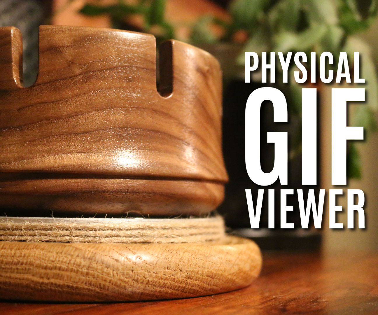 Physical GIF Viewer (Zoetrope)