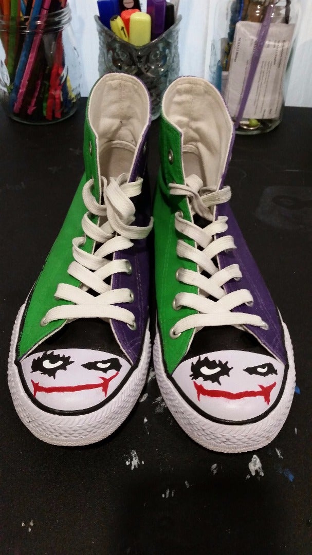 Harley Quinn/Joker DC Comics Shoes