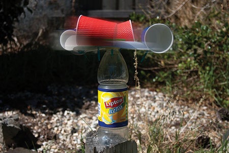 Makedo Spinning Wind Catcher