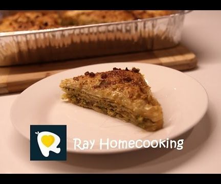 Grapefruit and Pistachio Baklava