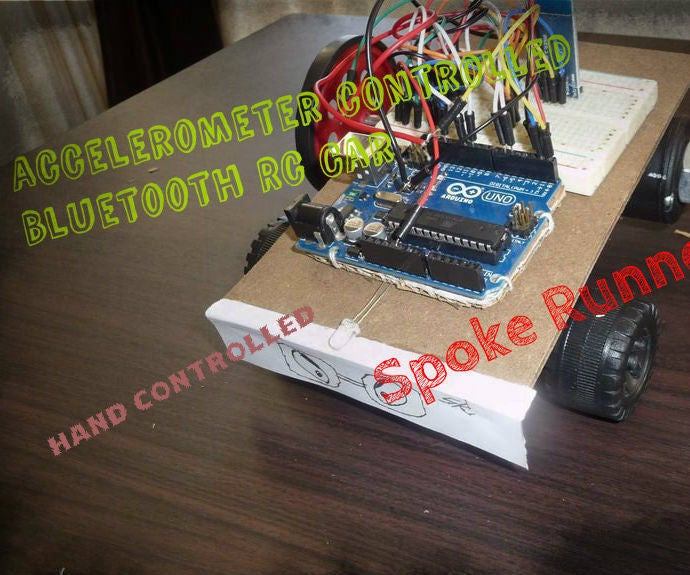 Accelerometer Bluetooth Controlled Mini Car : 8 Steps (with Pictures ...