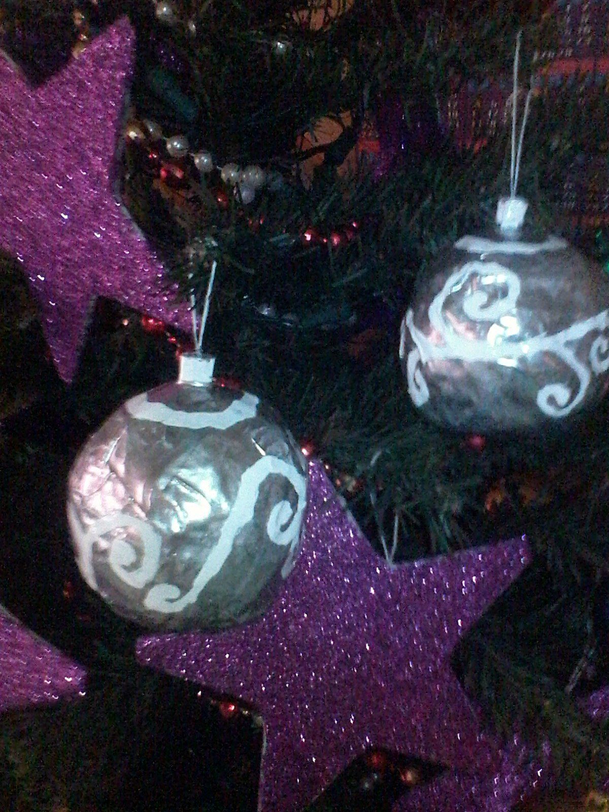 Paper Christmas Balls