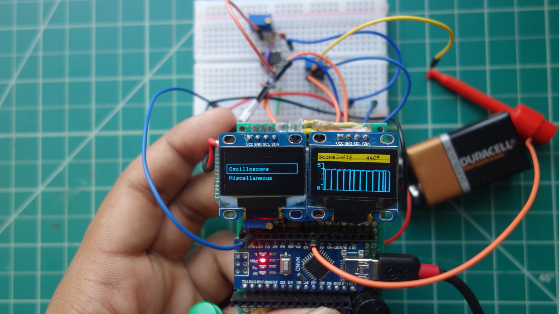 Idea Behind It: Oscilloscope (Voltage Vs Time Graph)