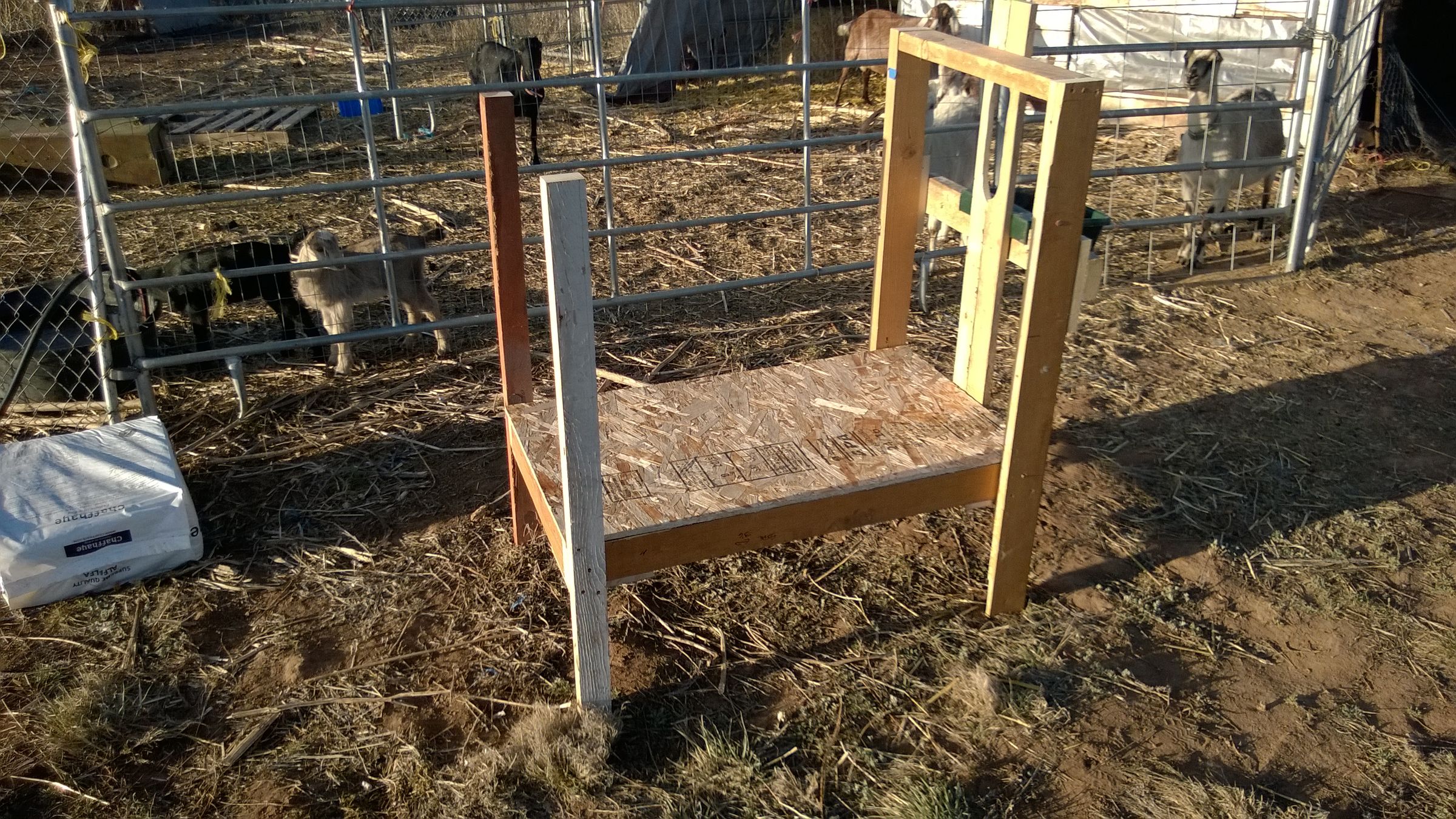 Goat Stand 6 Steps (with Pictures) Instructables