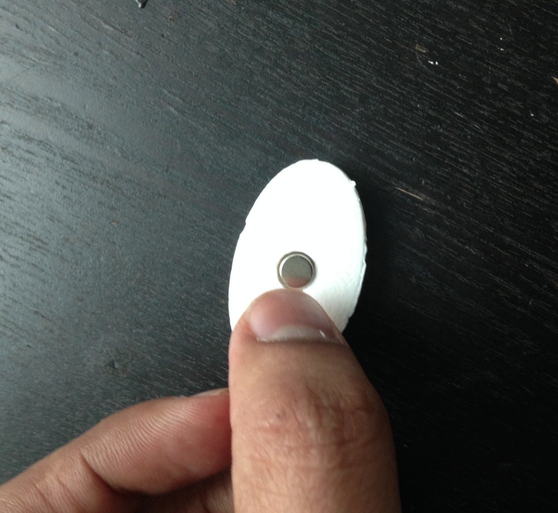 Adding Neodymium Magnets to the 3D Printed Part