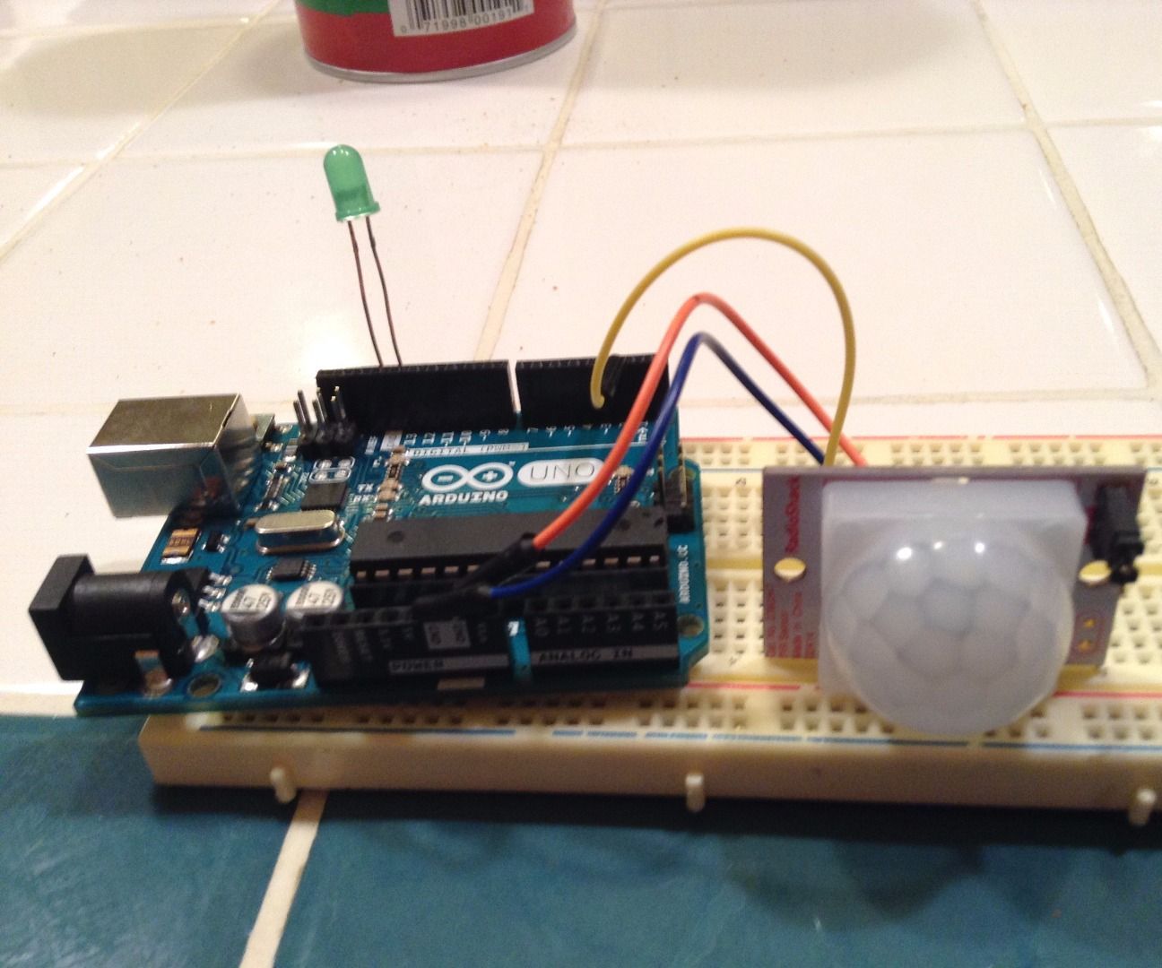 How to make a Arduino pir sensor alarm