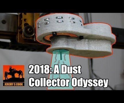 Compact CNC Router Dust Shoe [3D Printed]