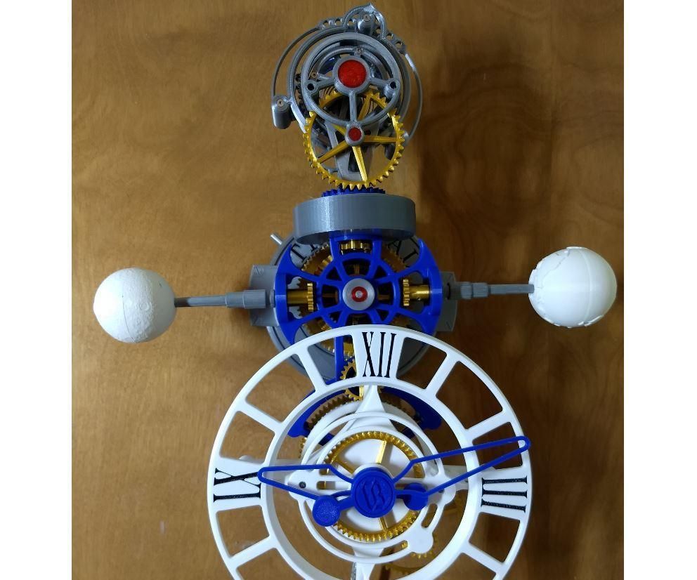 Triaxial Motorized Tourbillon