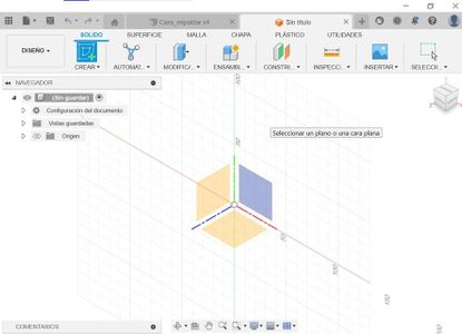 Creación Del Boceto Para La Cara Respaldar