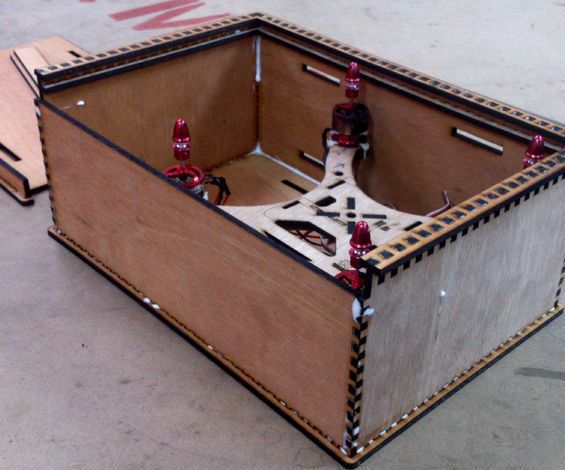 Flone Quadcopter Transportation Box