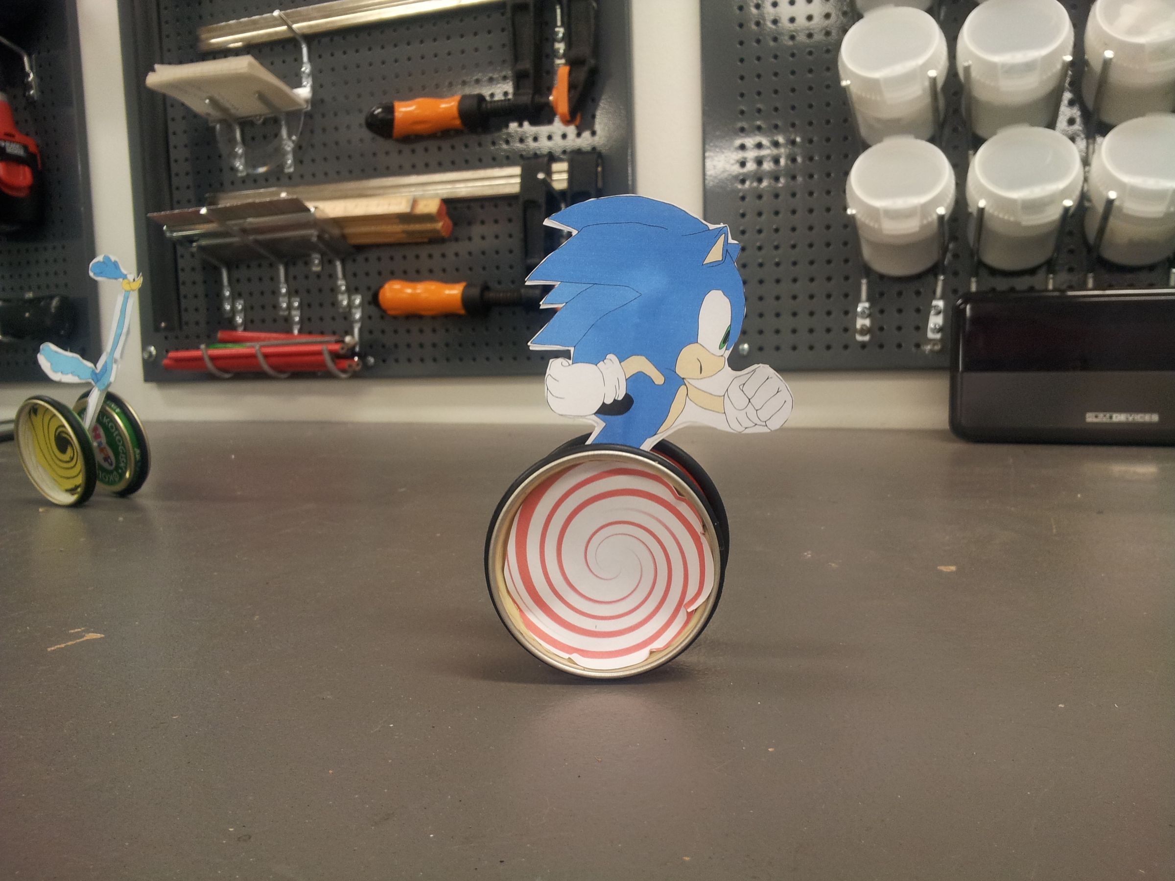 Sonic toy that is really fun to make and use