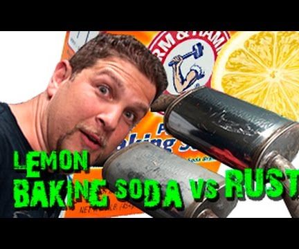 Removing Rust With Baking Soda and Lemon Juice