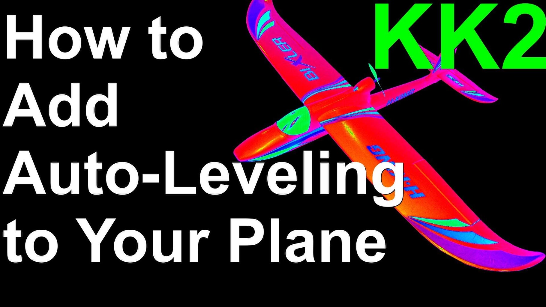 Using KK Flight Controller Board To Fixed Wing Aeroplanes 4 Steps using-kk-flight-controller-board-to-fixed-wing-aeroplanes-4-steps