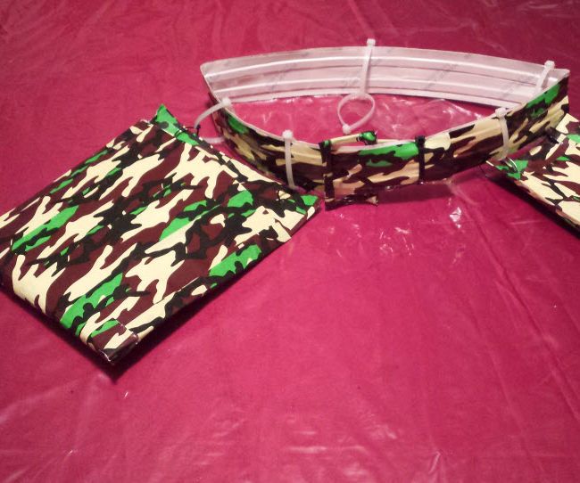 Zip Ties + Duct Tape = Tool Belt
