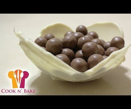 White Chocolate Cups With Balloon - Cook N' Bake 