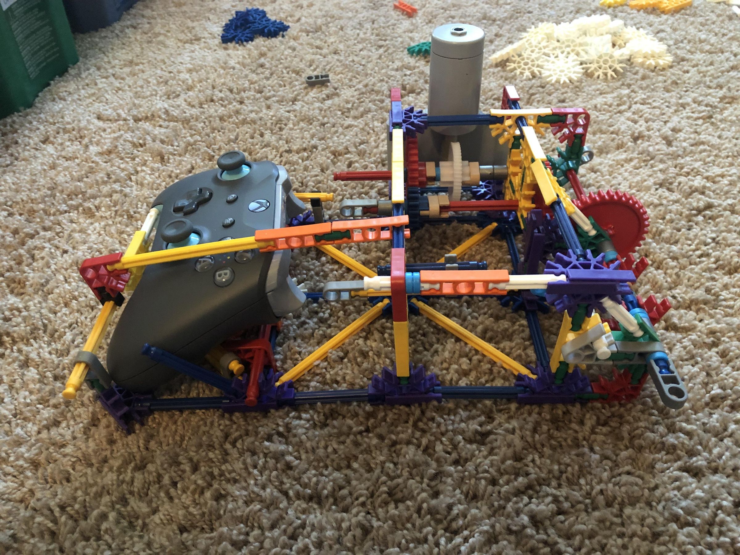 K'nex Xbox Controller Auto Clicker 13 Steps Instructables