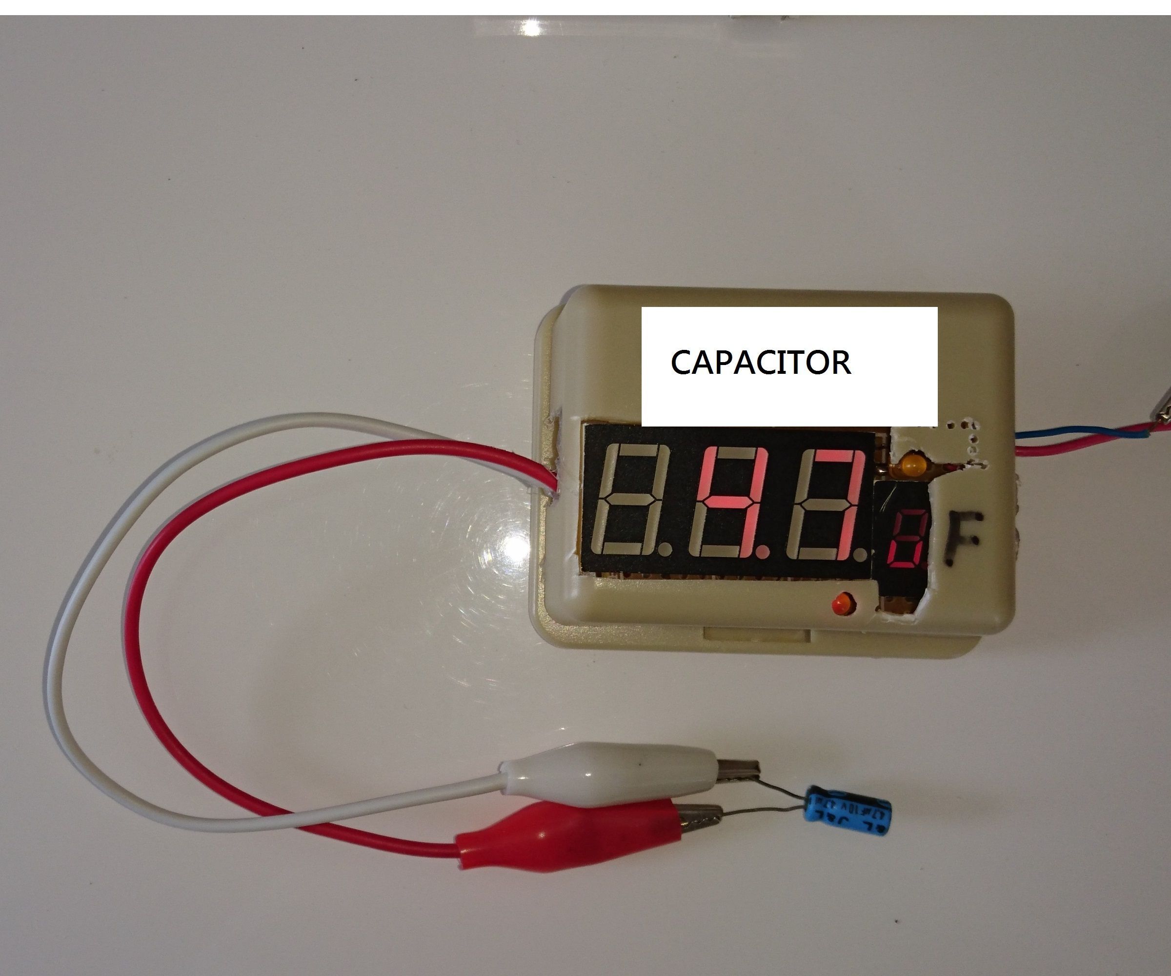 Tiny Auto-measuring Cap Seven Segment With Mini