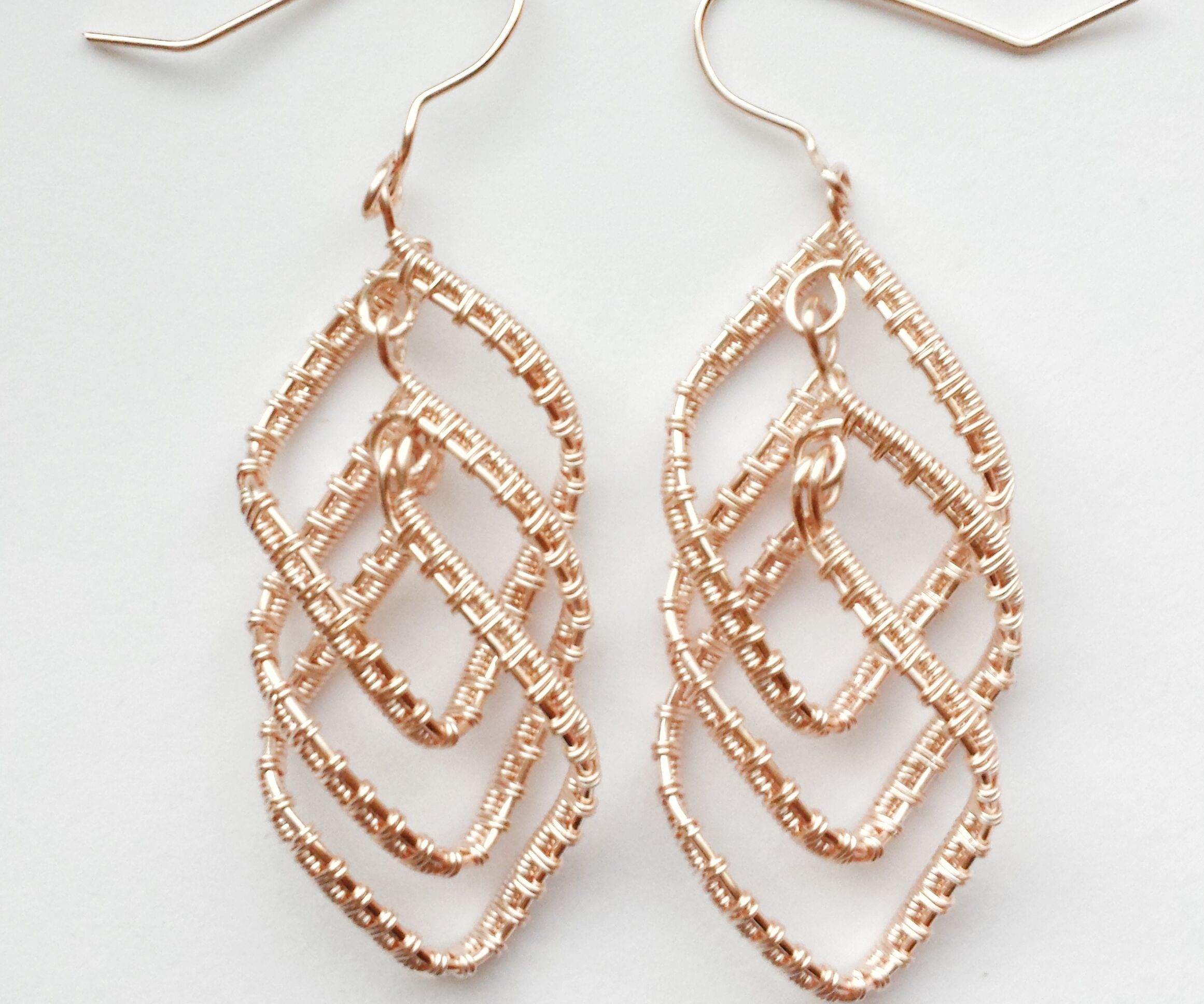 Cascading Diamond Earrings
