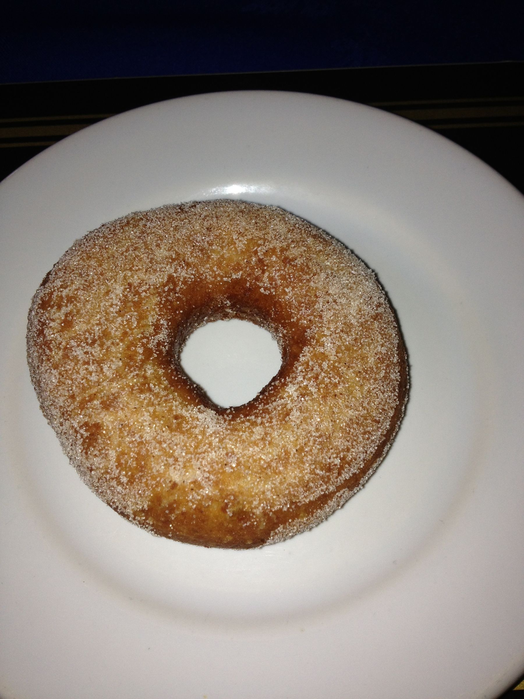 Wholemeal Doughnuts With Cinnamon Sugar