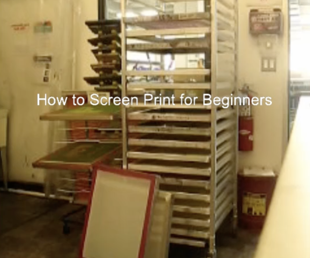 How to Screen Print for Beginners