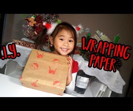 DIY Wrapping Paper