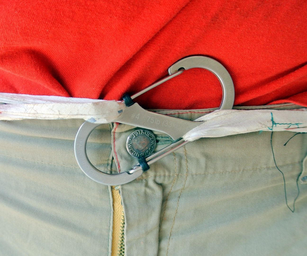 UltraLightweight Tyvek Backpacking Belt 4 Steps (with Pictures