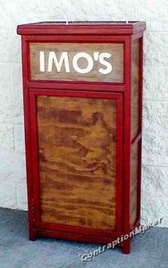 Commercial Trashcan W/Ashtray