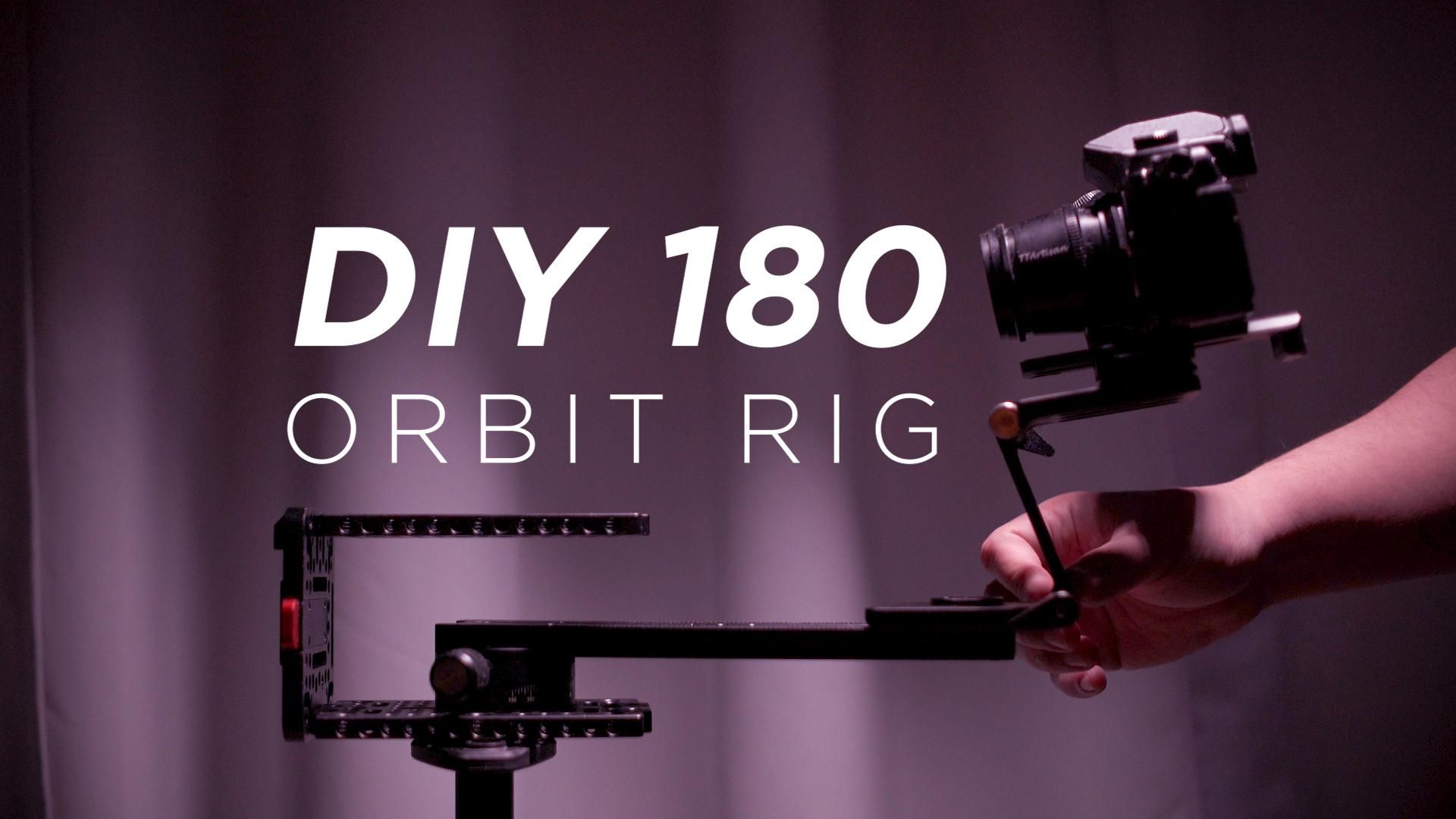DIY 180 Degrees Orbit Camera Rig