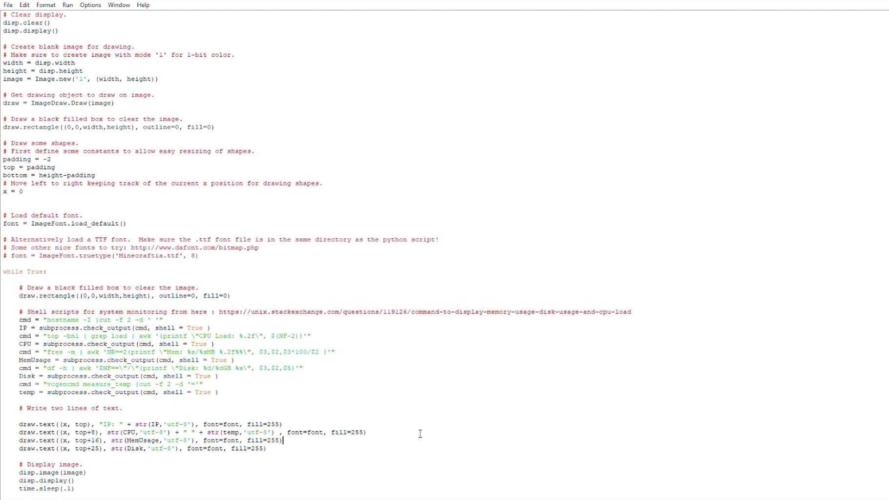 DIY Raspberry Pi Desktop Case With Stats Display : 9 Steps (with ...