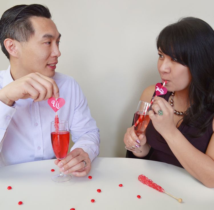 Cheers to Valentine's Day!