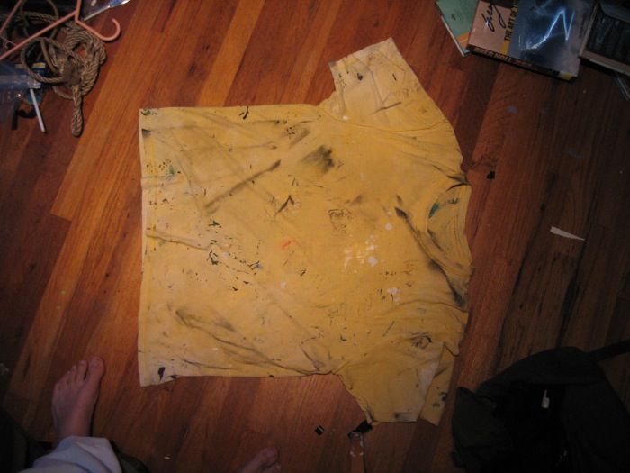 How to take in a shirt