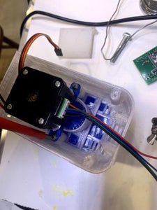 Install Stepper Motor Into Case