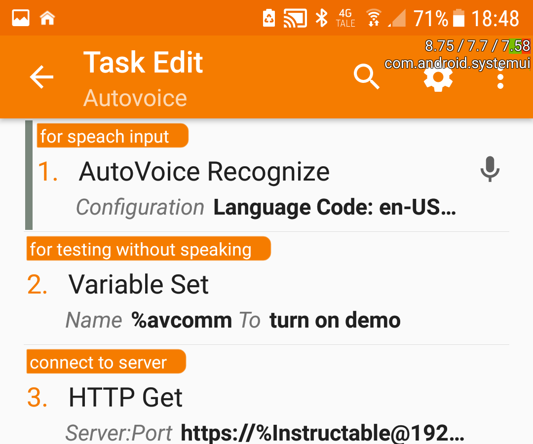 Control Homeassistant With Autovoice