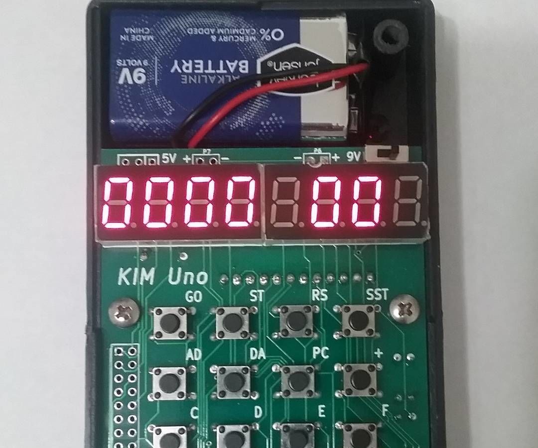 Enigma Z30 Machine Simulator for Kim UNO, an Arduino Based KIM 1 Simulator