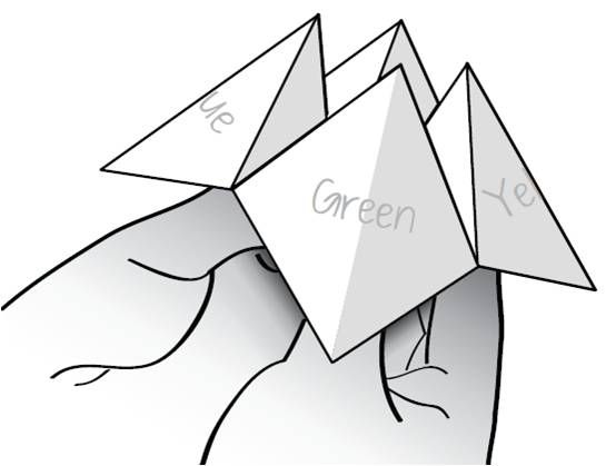 How to Make a Cootie Catcher / Fortune Teller