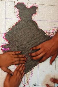 Fill the Map With Paper Mache