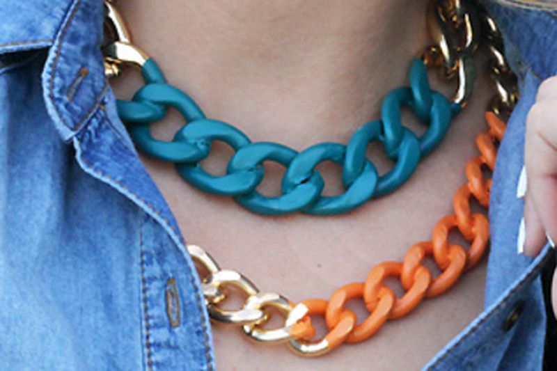Chunky Necklaces- Tremendous Iron Chain Necklaces for Women