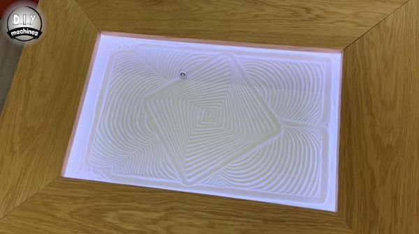 Sand Pattern Table Easily Build a MACHINE THAT DESTROYS WHAT IT CREATES - Kinetic Sand Art ...