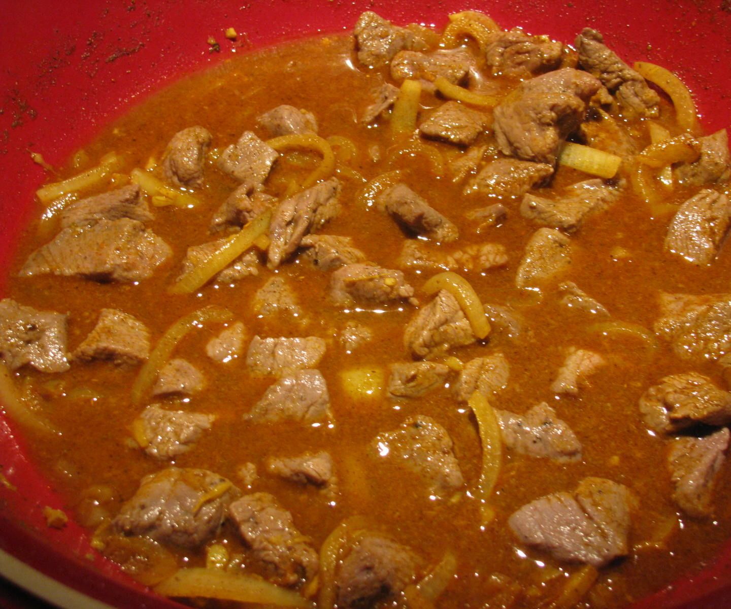 Beef Vindaloo Curry 