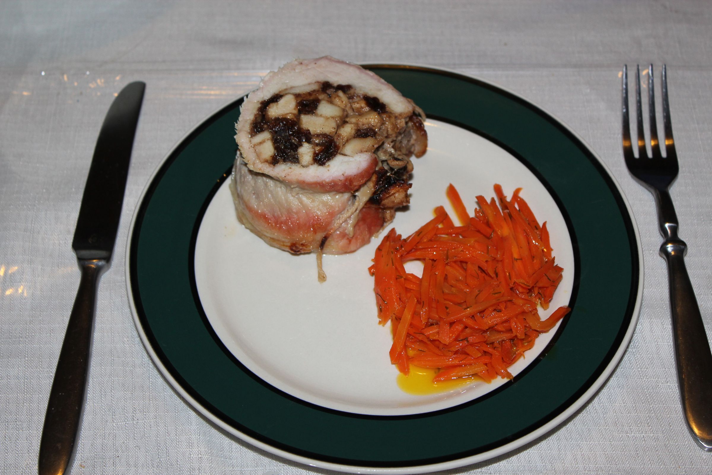 Julienned Carrots in a Butter Dill Sauce
