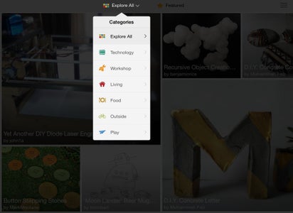 Explore All Button