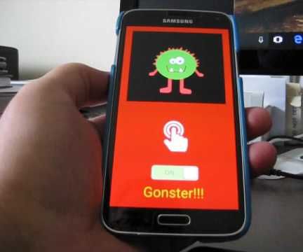 Gonster!!! Scan for Monsters in the Kid's Room