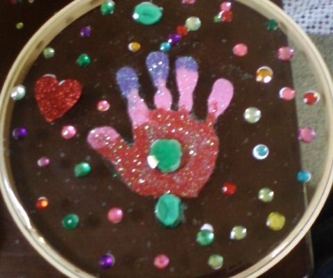 Treasured Handprint Suncatcher