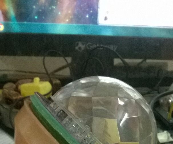 LED Bulb From Household Wastes.